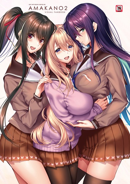 アマカノ2 ビジュアルファンブック｜ピロ水×単行本 評価3.17