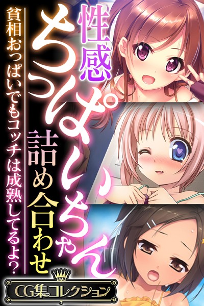性感ちっぱいちゃん詰め合わせ 〜貧相おっぱいでもコッチは成熟してるよ？〜【CG集コレクション】｜大人のSEXY絵本×単行本 評価