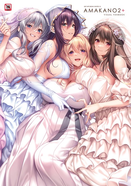 アマカノ2＋ ビジュアルファンブック｜ピロ水×イラスト・CG集 評価4.80