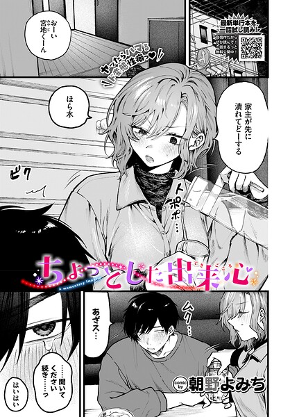 ちょっとした出来心（単話）｜朝野よみち×羞恥 評価