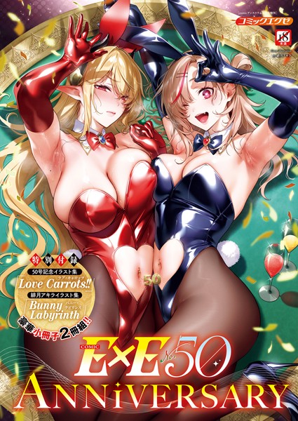 COMIC E×E 50【FANZA限定特典付き】｜緋月アキラ×ファンタジー 評価
