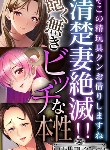 清楚妻絶滅！！飽く無きビッチな本性 〜そこの精玩具クンお借りしますね〜【CG集コレクション ミニ】｜大人のSEXY絵本×単行本 評価