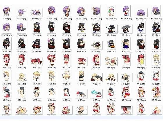 ジークンソフト★SD素材集[巫女]