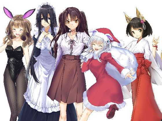 ジークンソフト★表情追加キャラクター006[巫女]