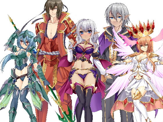 ジークンソフト★表情追加キャラクター017[ファンタジー]