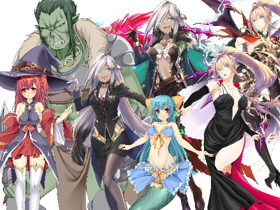 ジークンソフト★表情追加キャラクター020[ファンタジー]