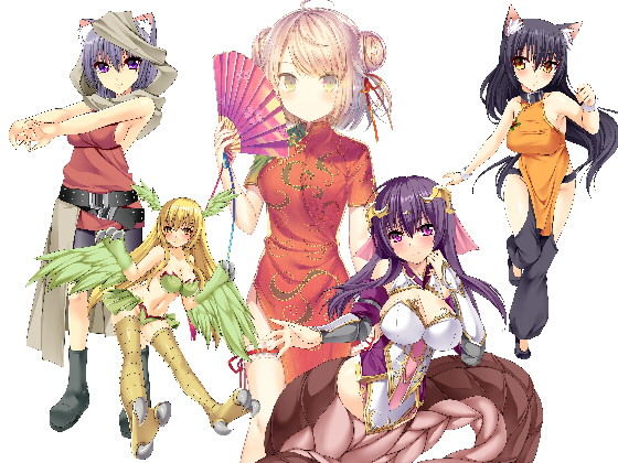 ジークンソフト★萌えキャラ着せ替え3[ファンタジー]