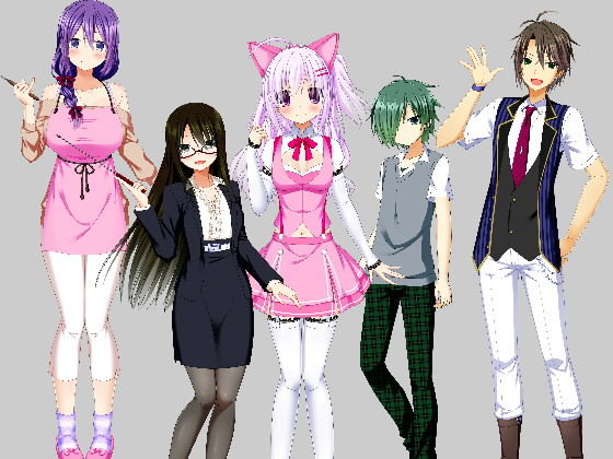 ジークンソフト★萌えキャラ着せ替え4[ネコミミ・獣系]