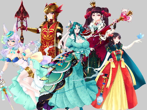 ジークンソフト★萌えキャラ着せ替え5[ファンタジー]