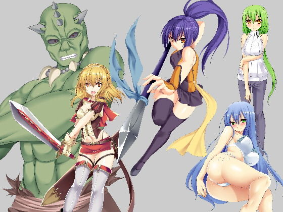 ジークンソフト★萌えキャラ着せ替え6[ファンタジー]