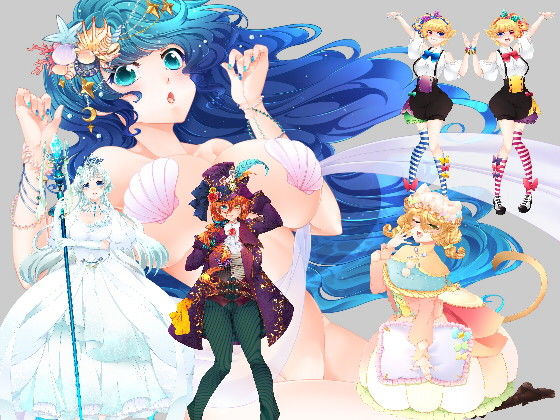 ジークンソフト★萌えキャラ着せ替え9[ファンタジー]