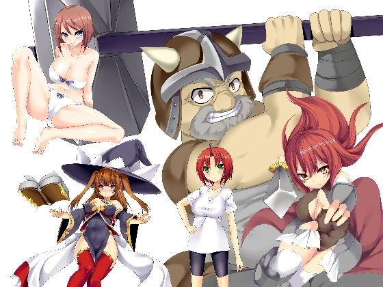 ジークンソフト★萌えキャラ着せ替え10[ファンタジー]