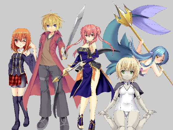 ジークンソフト★萌えキャラ着せ替え20[ファンタジー]