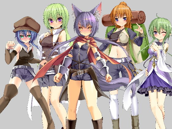 ジークンソフト★萌えキャラ着せ替え27[ファンタジー]