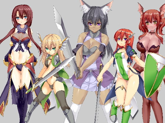 ジークンソフト★萌えキャラ着せ替え29[ファンタジー]