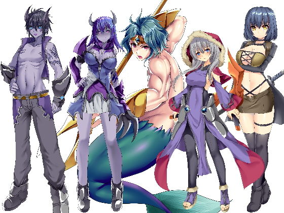ジークンソフト★萌えキャラ着せ替え33[ファンタジー]