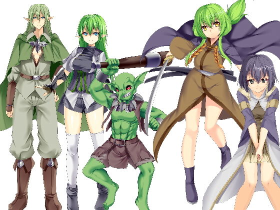 ジークンソフト★萌えキャラ着せ替え35[ファンタジー]
