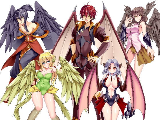 ジークンソフト★萌えキャラ着せ替え38[ファンタジー]