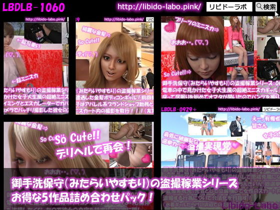 Libido-Labo★【●▲△100】御手洗保守（みたらいやすもり）の盗撮稼業シリーズ5作品パック総集編[制服]