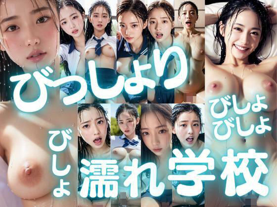 ChickenToPotato★びっしょりビショビショびしょ濡れ美少女 学校編[制服]