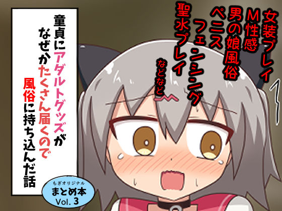 もぎた屋★童貞にアダルトグッズがなぜかたくさん届くので風俗に持ち込んだ話 まとめ本Vol.3[ギャグ・コメディ]