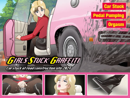 スタジオGSG★Car stuck at road construction site 2024[動画・アニメーション]