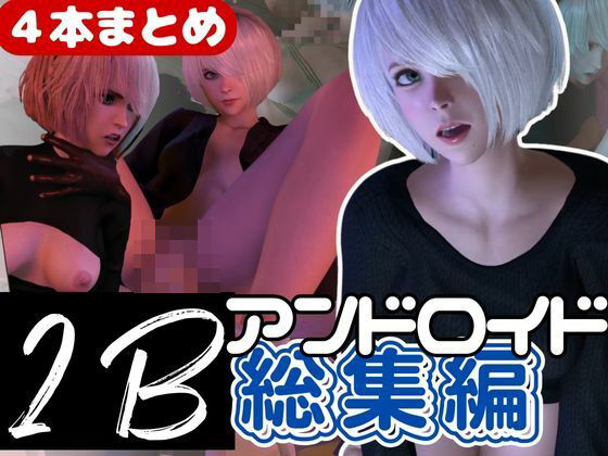 パラレル★【3D動画】2B動画4本セット黒人、3P、JK、ソファープレイ等、超盛りだくさん【総集編】[3DCG]