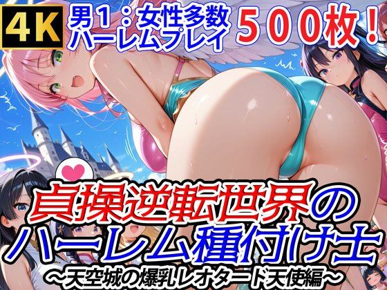 爆乳ハーレムファンタジア★貞操逆転世界のハーレム種付け士〜天空城の爆乳レオタード天使編〜[ファンタジー]