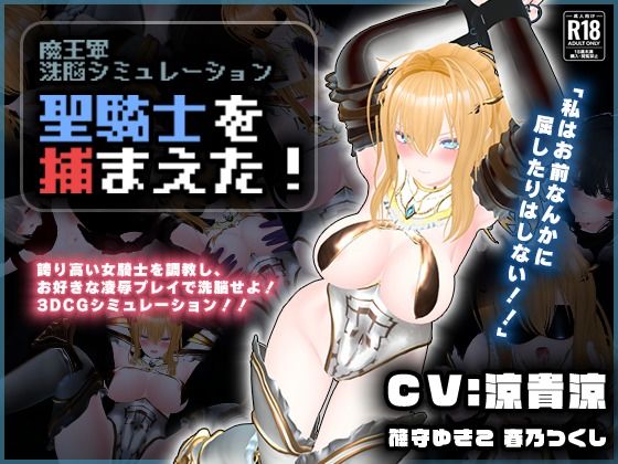 こうねつひ★【CV:涼貴涼、篠守ゆきこ、春乃つくし】聖騎士を捕まえた！【魔王軍洗脳シミュレーション】[3DCG]
