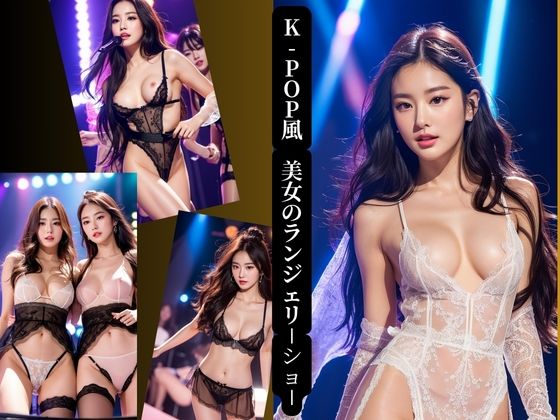 AIプロデューサー★K-pop風美女の美女のランジェリーショー[アイドル・芸能人]